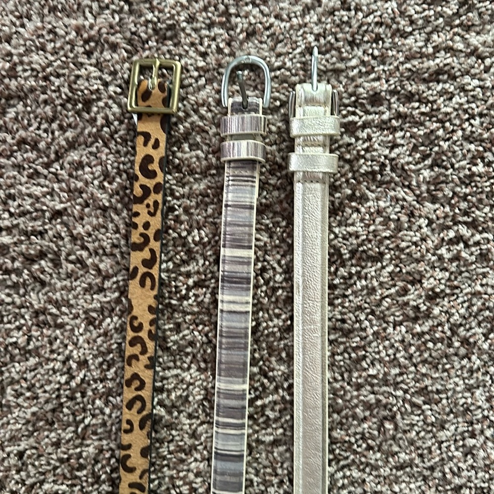 Assortment of women’s belts